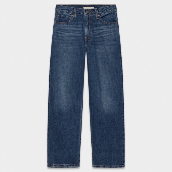 I SHIP PURO 😊 NWT Levi's Dad Jean - Mid-rise loose jeans - Indigo blue - Sz 29 - Picture 2 of 13